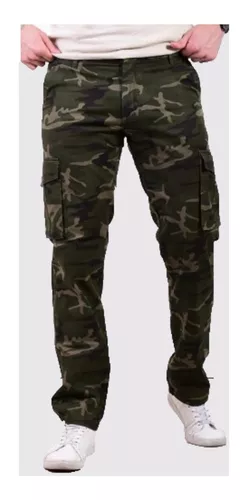 Pantalon Cargo Hombre Hard Work Military Ffaa Force