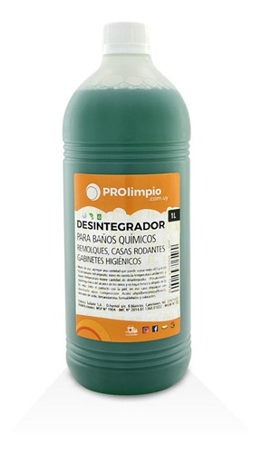 Desintegrador Para Baños Químicos 1 Litro - Prolimpio