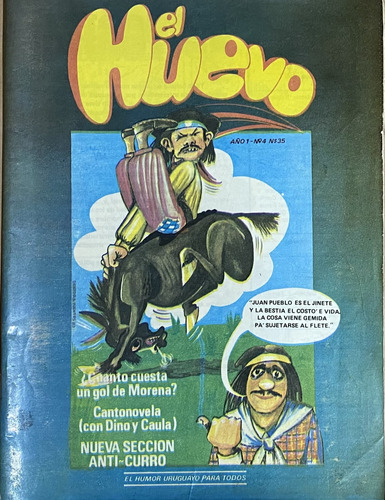 El Huevo, Nº 4, Revista De Humor Uruguayo, 1983, Ex6