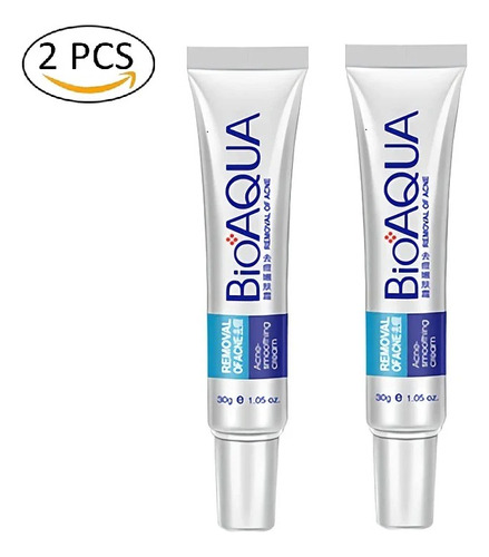 Bioaqua 2 Uds. Crema Para Eliminar Cicatrices De Acne