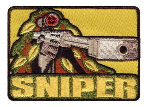 Parche Rothco Militar Con Velcro Ref Sniper