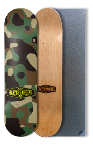 Tabla Skate Pro Cdp Skateboards Full Guatambù Forest + Lija