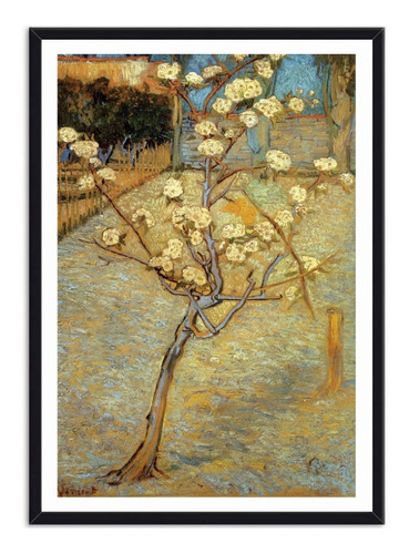 Cuadro Decorativo Peral En Flor Van Gogh 