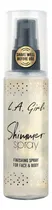 Comprar Primer Spray Fijador De Maquillaje La Girl Setting 30ml Tono Del Primer Shimmer Spray Gold