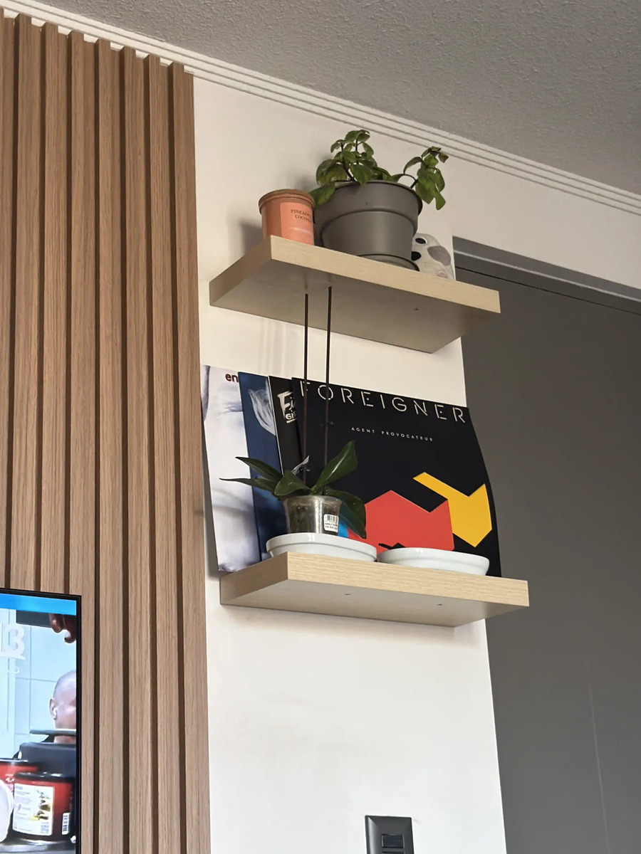 Contenido de cliente de Repisas flotantes de MDF · Set de 2