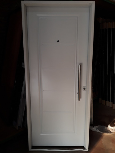 Imagen 2 de 6 de Puerta Doble Chapa Inyectada Exterior 80