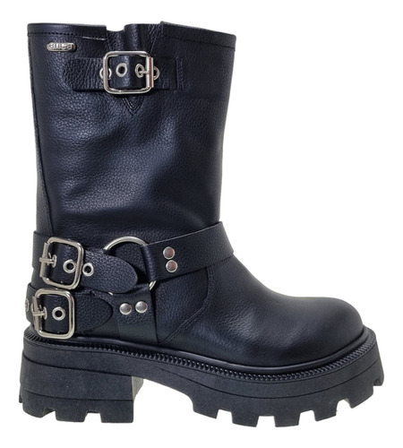 Botas Anca & Co Hebillas Mujer Plataforma Cuero Vacuno Kenya