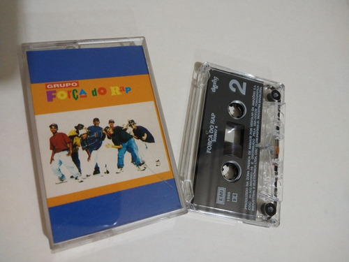 Fita K7 Cassete Força Do Rap Funk (oportunidade).