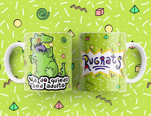 Plantillas Digitales Rugrats, Png, Sublimar Playeras Y Tazas