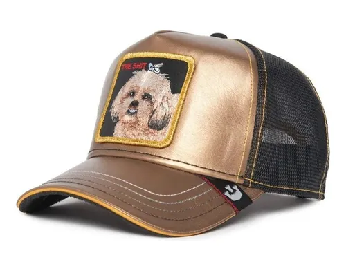 Gorra Goorin Bros The Shit Perro Original Unitalla Dorado