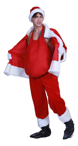 Disfraz Acolchado Falso Con Accesorio Navideño Para El Vient