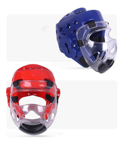 Conjunto De Equipo De De Karate, Protección Azul M