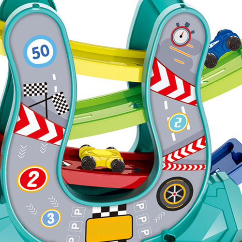 Conjunto De Jogos Green Green Green Race Car Ramp, Brinquedo