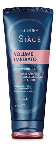 Condicionador Eudora Siàge Volume Imediato 200ml