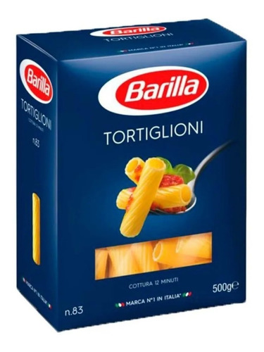 Fideos Barilla Tortiglioni 500g. - Italianos