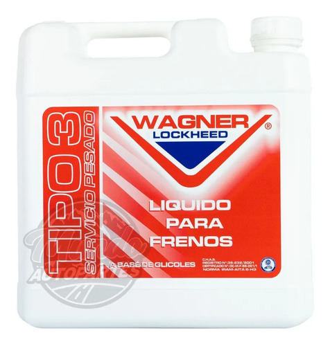 Liquido De Freno Wagner Tipo 3 5 Litros