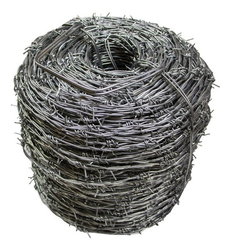 Alambre De Puas Akron Cal. 12.5 Rollo De 360m Lineales 34kg