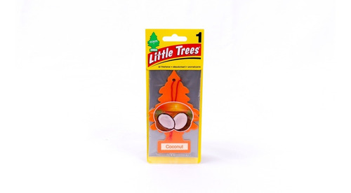 Imagen 1 de 1 de Ambientador Para Autos Tipo Arbolito Coconut 1