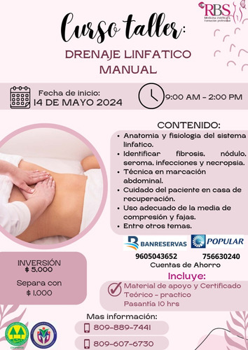 Curso-taller Drenaje Linfatico Manual 