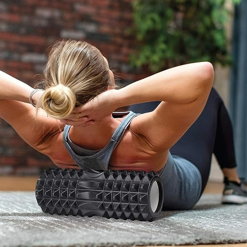 Rodillo Elongación Foam Roller Masaje Recuperación Ejercicio