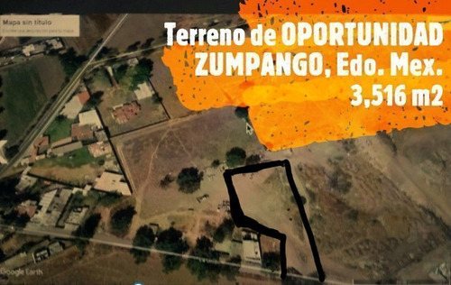 Terreno Venta  San Lorenzo Zumpango