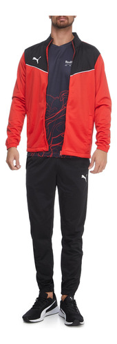 Conjunto Deportivo Puma Futbol Individualrise Ch/m Rojo Lisa Ch