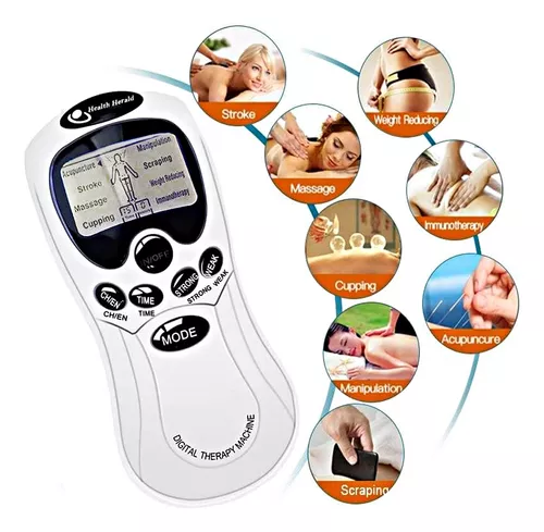 Electroestimulador Muscular Gimnasia Pasiva 4 Parches - Promart