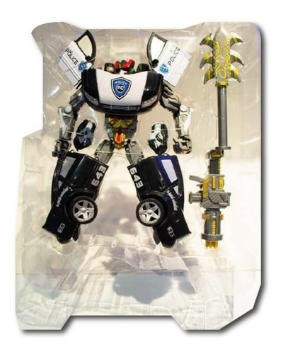 Transformers Robot C/ Luz Y Sonido Completo Accesorios