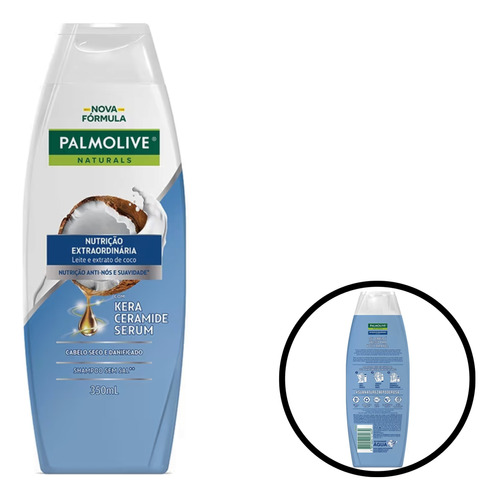 Shampoo Palmolive Maciez Prolongada Naturals  350ml 