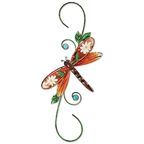 91773 Metal And Glass Decorative Plant Hook