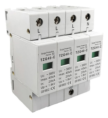 Supresor Picos Spd 3l+n Corriente Alterna Surge Protector 4p