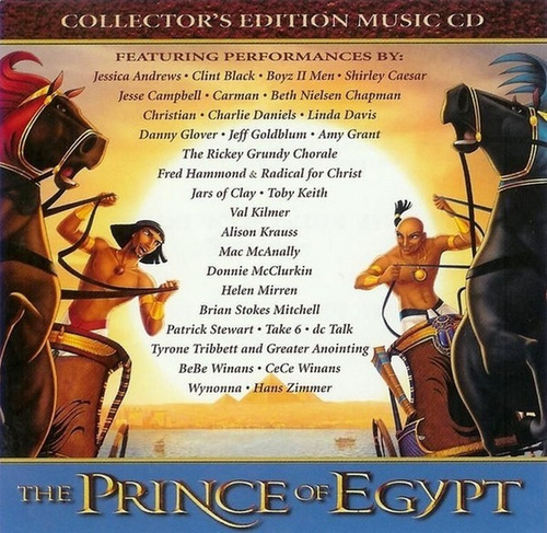 The Prince Of Egypt Collector's Edition Music  Cd  