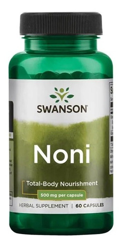 Noni Morinda Citrifolia 500 Mg 60 Caps Tonico Revitalizador