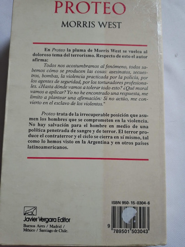 Proteo - Morris West (Usado)