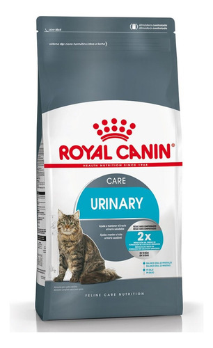 Alimento Royal Canin Feline Care Nutrition Urinary Care para gato adulto sabor mix en bolsa de 1.5 kg
