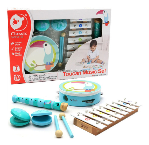 Classic World Set Musical Tucan Didactico Int 4032 Derajim