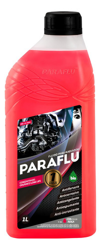 Aditivo Rosa Concentrado Paraflu 1litro