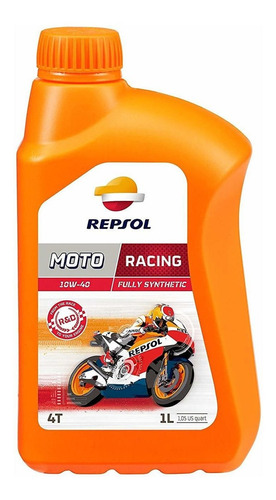 Imagem 1 de 1 de Óleo Repsol Moto Racing 10w40 4t 1 Lt 100% Sint Bmw S1000rr