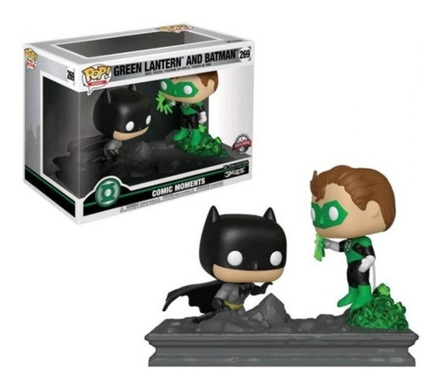 Funko Pop Deluxe! Heroes - Green Lantern And Batman Toptoys