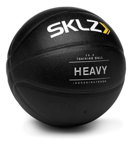 Balón Con Peso Para Entrenamiento De Control Basketball Sklz Color Negro