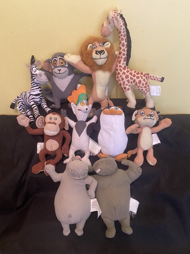 Madagascar 2 Peluche Mcdonald Colección Completa