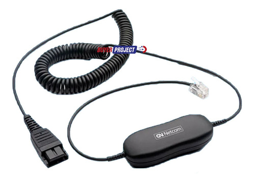 Imagen 1 de 4 de Cable Adaptador Jabra Link 88001-04 Qd A Rj9 Para Headset 