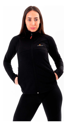 Campera Deportiva Mujer Thermafit Urban Luxury Lycra