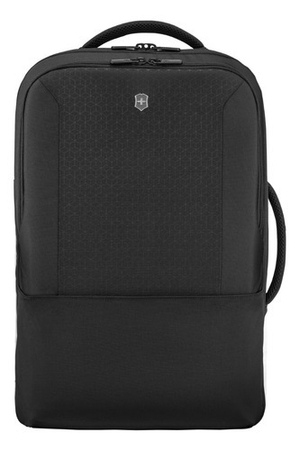 Victorinox Mochila Con Juego De Cuchillos Para Chef, Negra Color Negro Diseño de la tela Poliéster