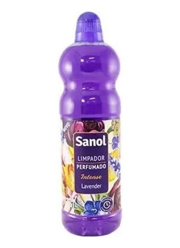 Limpador Perfumado Lavender Sanol 1lt