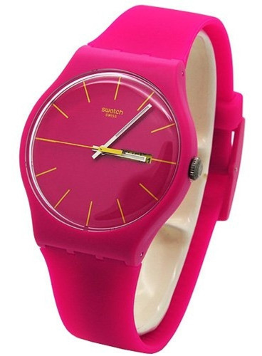 Reloj Swatch Suor704 Rubine Rebel Dama Agente Oficial