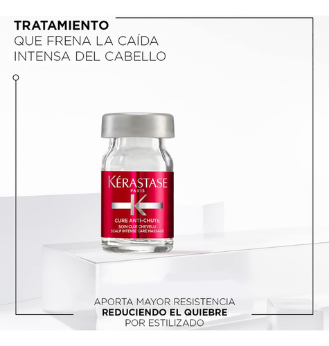 Kérastase Ampolletas Aminexil 42x6 Ml Fresco