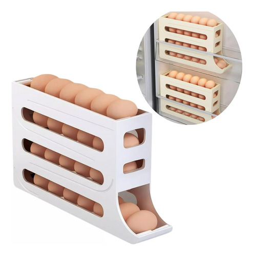 Caja De Almacenamiento De Huevos, Refrigerador, Dispensador,