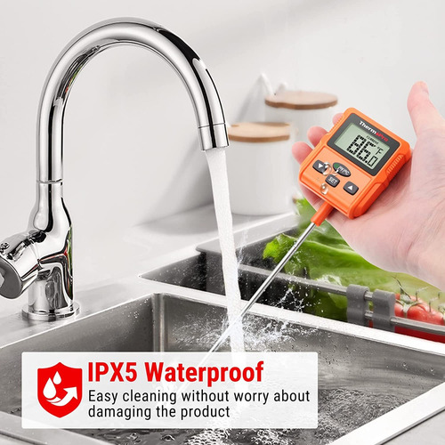 Imagen 5 de 8 de Termometro Cocina Thermopro Tp511 Ideal P/ Aceite Y Caramelo