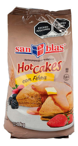 Harina para Hot Cakes San Blas Integral 1Kg